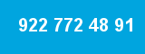 922 772 48 91 922 772 48 91